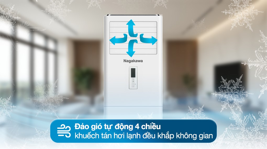 Máy lạnh tủ đứng Nagakawa 5.5 HP NP-C50R1K58 (3 pha)