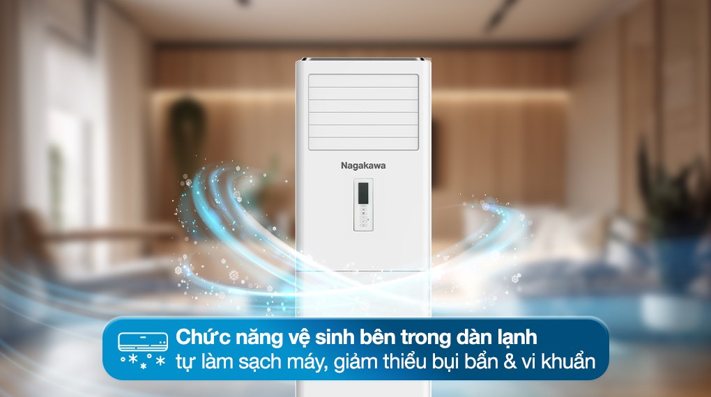 Máy lạnh tủ đứng Nagakawa 5.5 HP NP-C50R1K58 (3 pha)