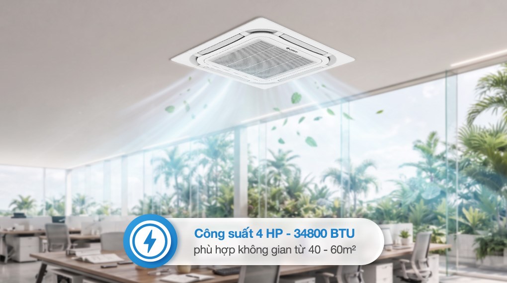 Máy lạnh âm trần Gree Inverter 4 HP GCC36S6IA-GMC36S6IA