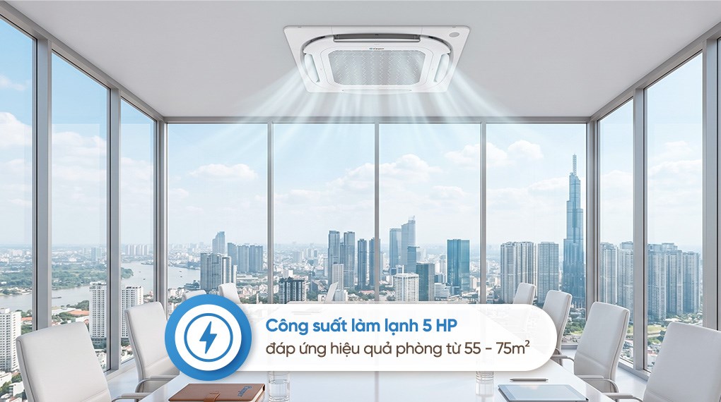 Máy lạnh âm trần Casper Inverter 5 HP CC-48IS36 (3 pha)
