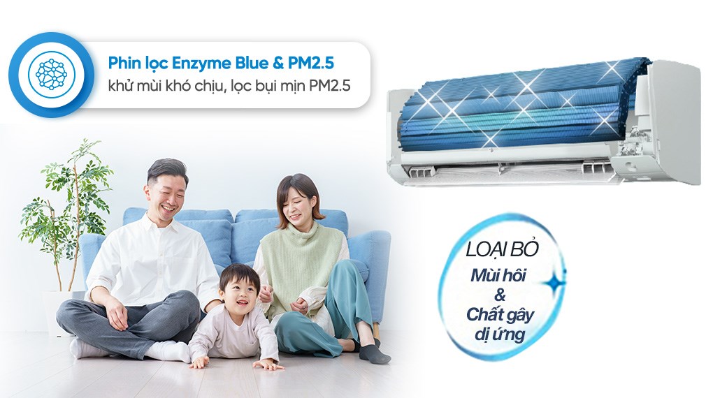 Máy lạnh 2 chiều Daikin Inverter 1.5 HP FTHF35XVMV