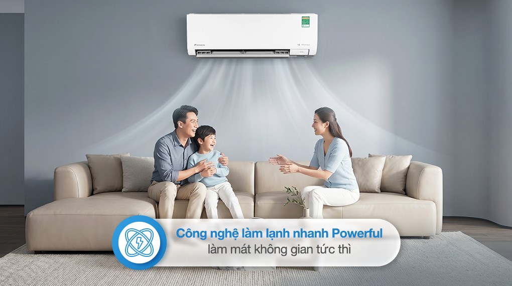 Máy lạnh Daikin Inverter 1.5 HP FTKM35AVMV