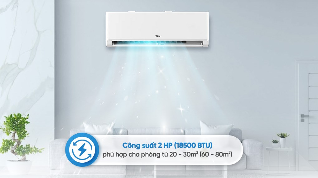 Máy lạnh TCL Inverter 2 HP TBI-18CSD/TPHI