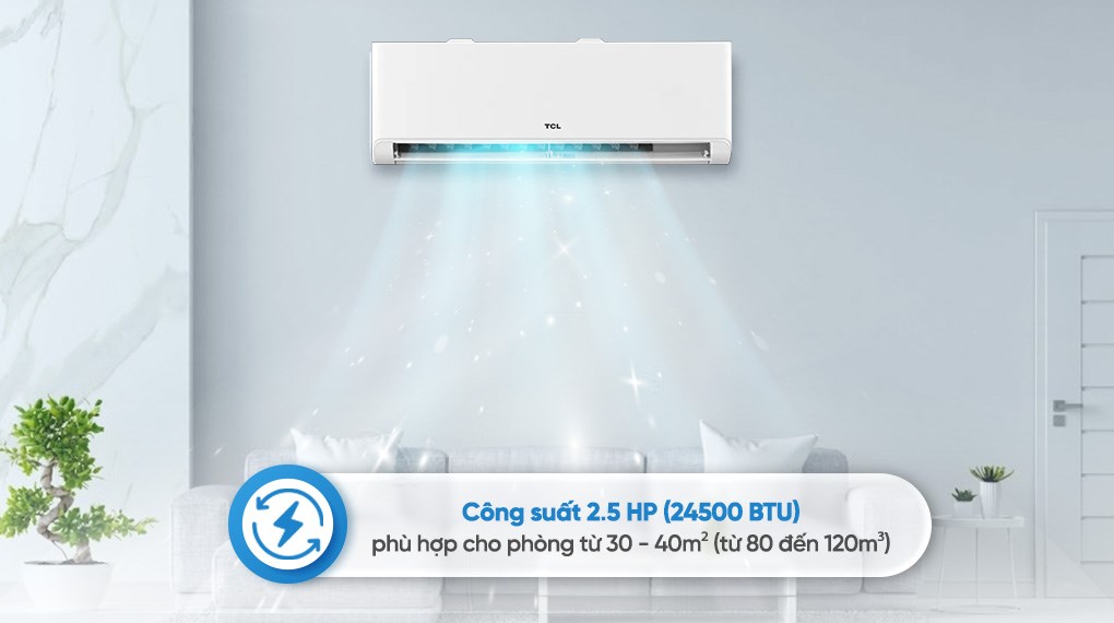 Máy lạnh TCL Inverter 2.5 HP TBI-24CSD/TPHI