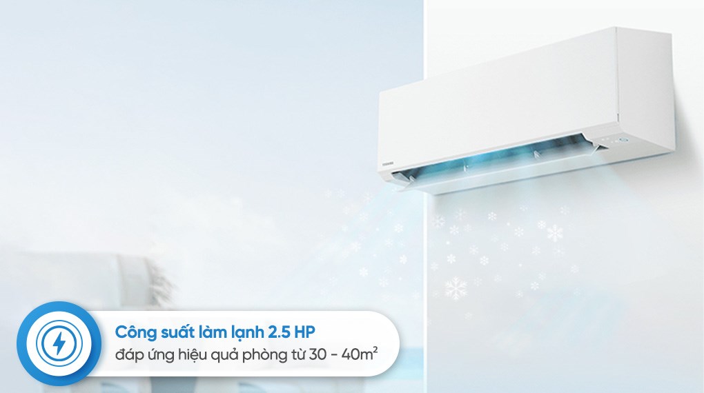 Máy lạnh Toshiba Inverter 2.5 HP RAS-H24F2KCVSG-V