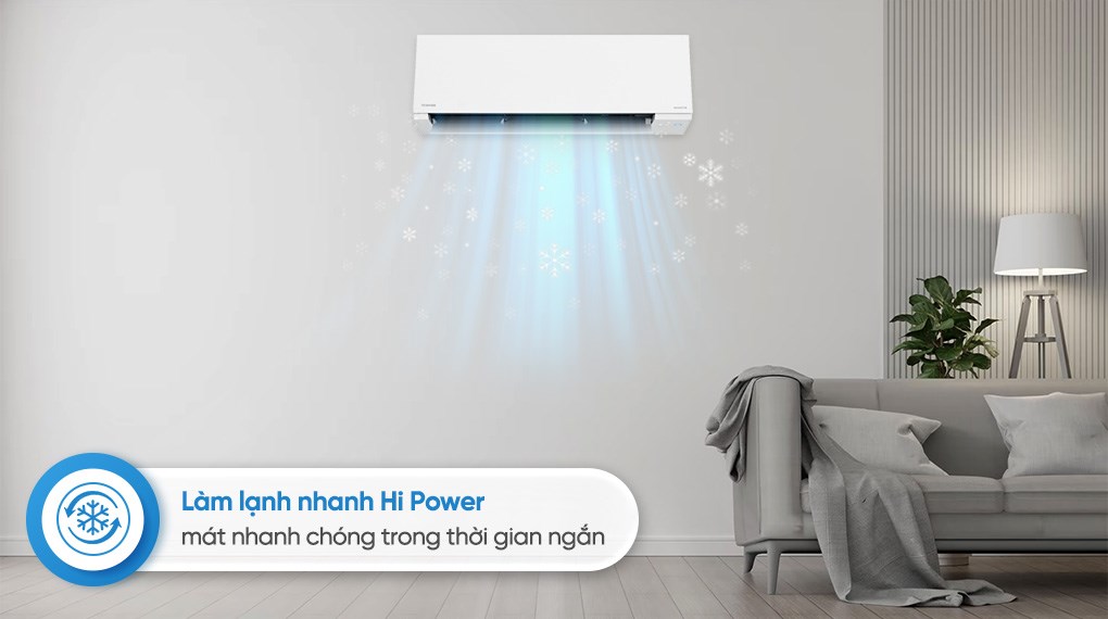 Máy lạnh Toshiba Inverter 2.5 HP RAS-H24F2KCVSG-V