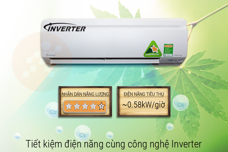 Máy lạnh Inverter tiết kiệm điện