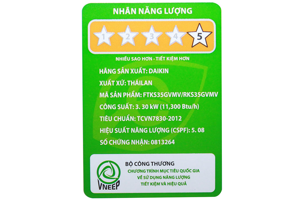 Máy lạnh Daikin 1.5 HP FTKS35GVMV