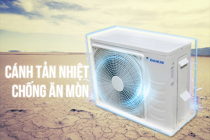 Cánh tản nhiệt dàn nóng được xử lý chống ăn mòn