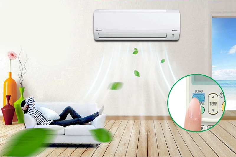 Máy lạnh Daikin FTKC50NVMV có chế độ Econo độc đáo