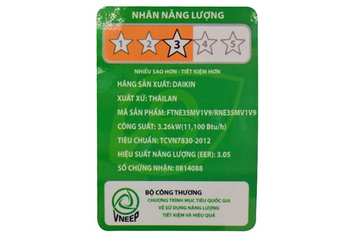 Máy lạnh Daikin 1.5 HP FTNE35MV1V9 Màu Trắng