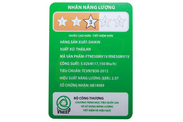 Máy lạnh Daikin 2 HP FTNE50MV1V Màu Trắng