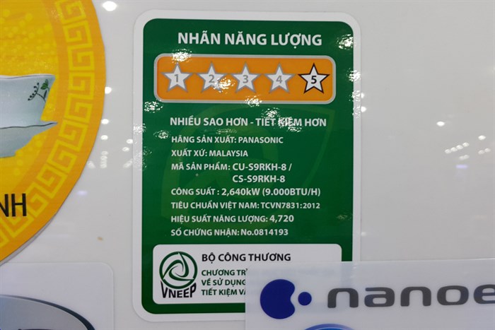 Máy lạnh Panasonic Inverter 1 HP CU/CS-S9RKH-8 Màu Trắng