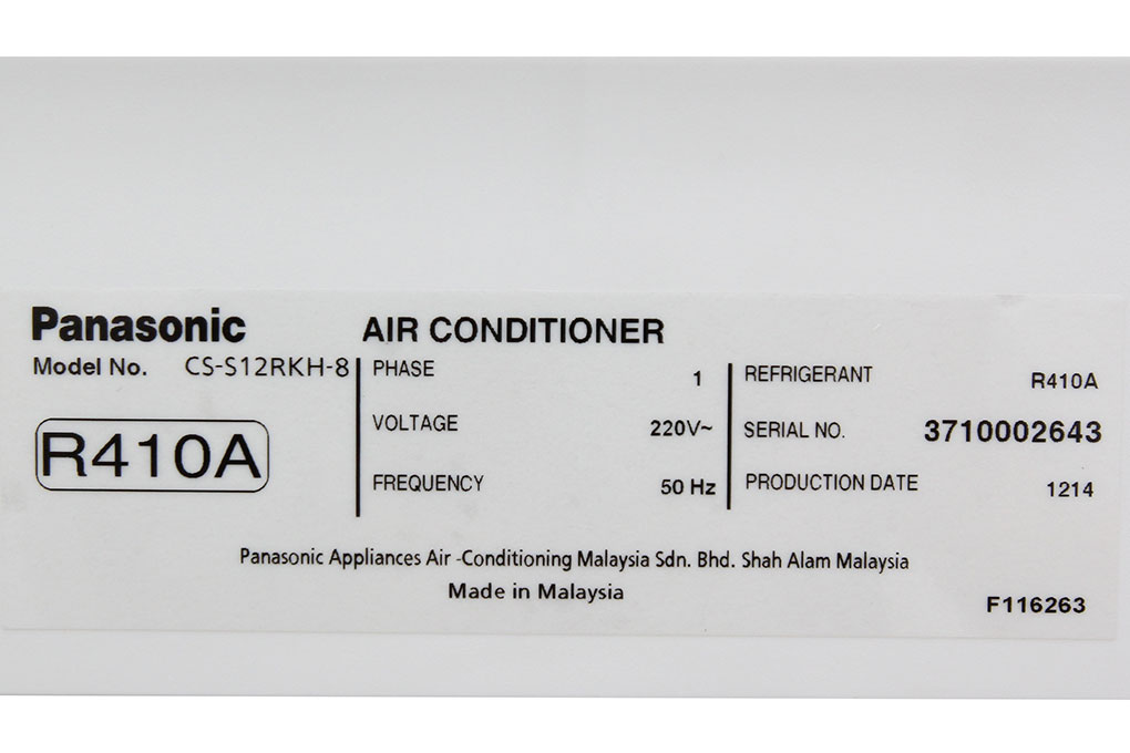 Điều hòa Panasonic Inverter 12000 BTU CU/CS-S12RKH-8 - 13