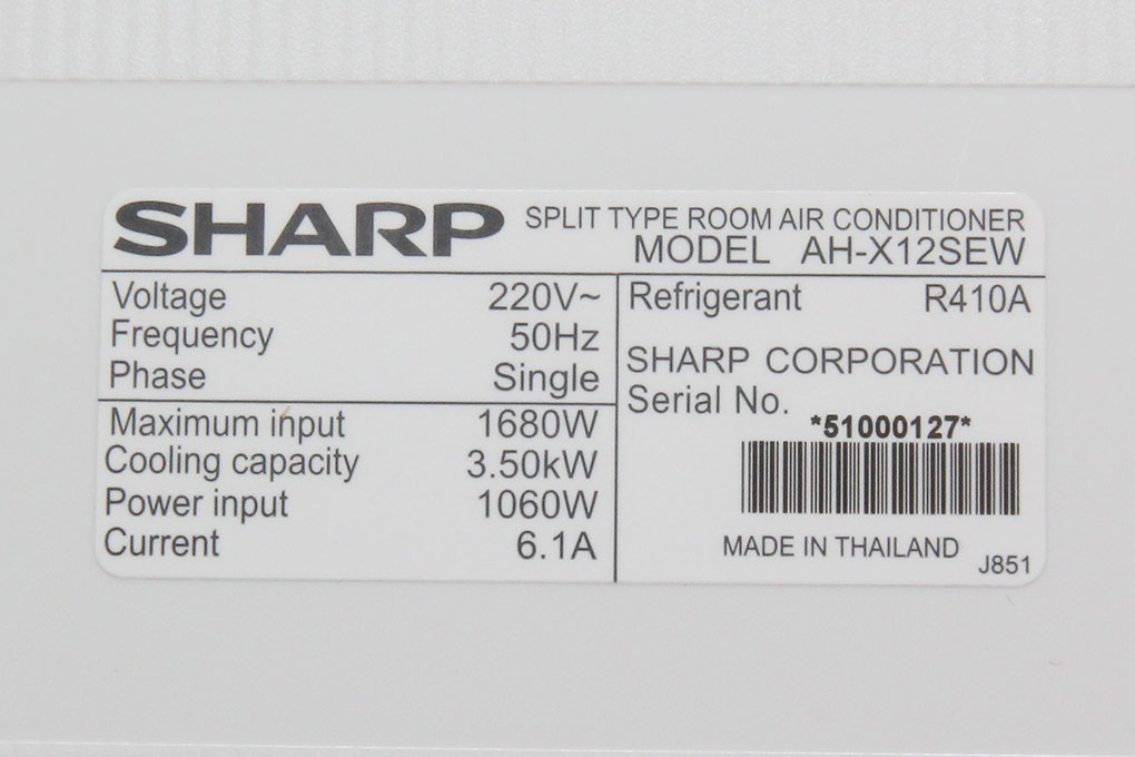 Máy lạnh Sharp Inverter 1.5 HP AH-X12SEW - 19