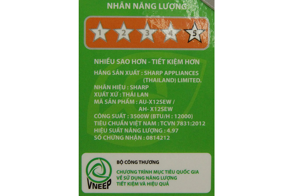 Máy lạnh Sharp Inverter 1.5 HP AH-X12SEW - 21