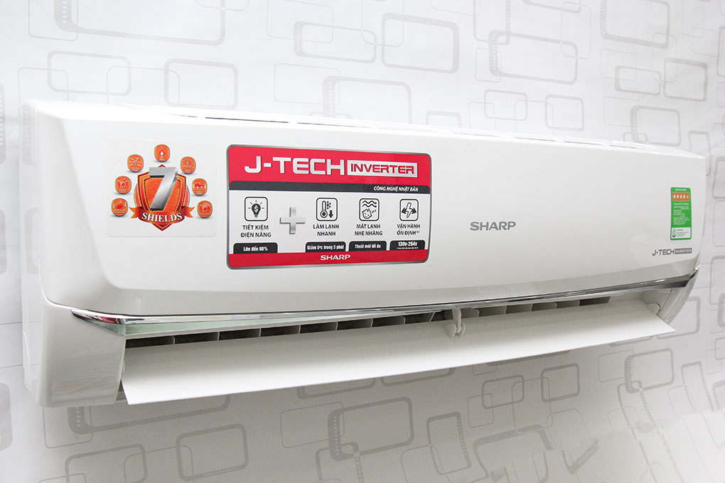Máy lạnh Sharp Inverter 1.5 HP AH-X12SEW - 9