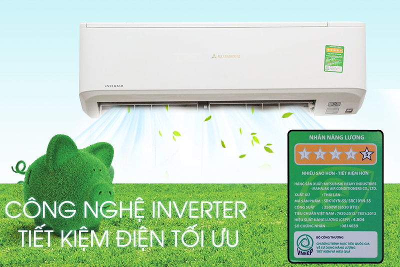 Máy lạnh Inveter tiết kiệm điện