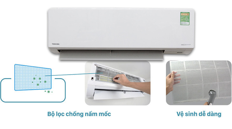 Hướng dẫn vệ sinh bộ lọc máy lạnh Toshiba