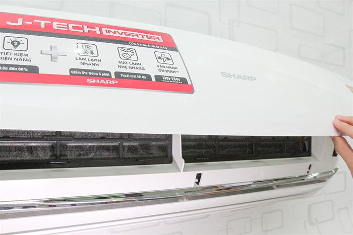 Máy lạnh Sharp Inverter 1 HP AH-X9SEW Màu Trắng
