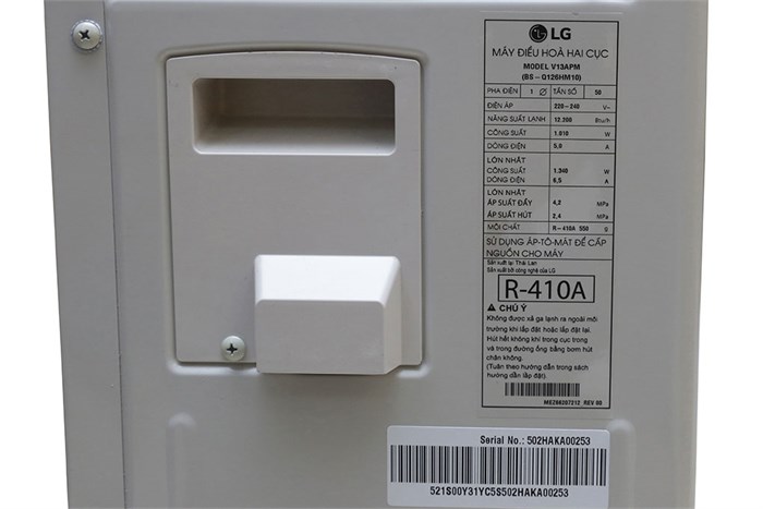 Máy lạnh LG 1.5 HP V13APM Màu Trắng