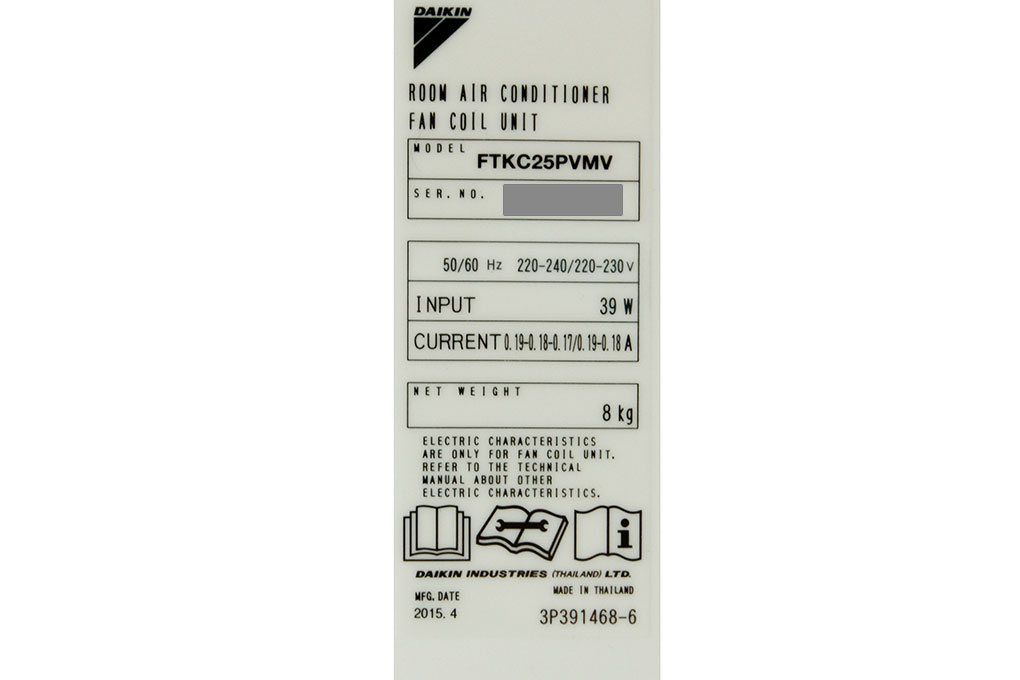Máy lạnh Daikin Inverter 1 HP FTKC25PVMV