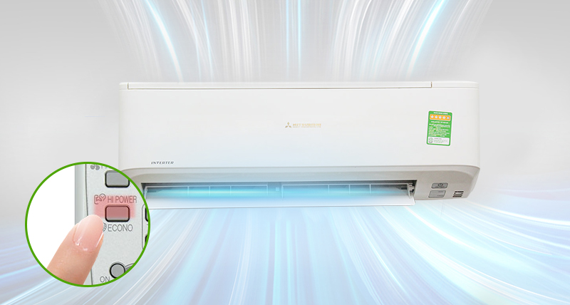 Công nghệ Hi Power của điều hòa Mitsubishi Heavy 1.0 Hp SRK09CRR-S5 giúp cho chiếc điều hòa Mitsubishi Heavy này làm lạnh nhanh chóng Công nghệ Hi Power của điều hòa Mitsubishi Heavy 1.0 Hp SRK09CRR-S5 giúp cho chiếc điều hòa Mitsubishi Heavy này làm lạnh nhanh chóng