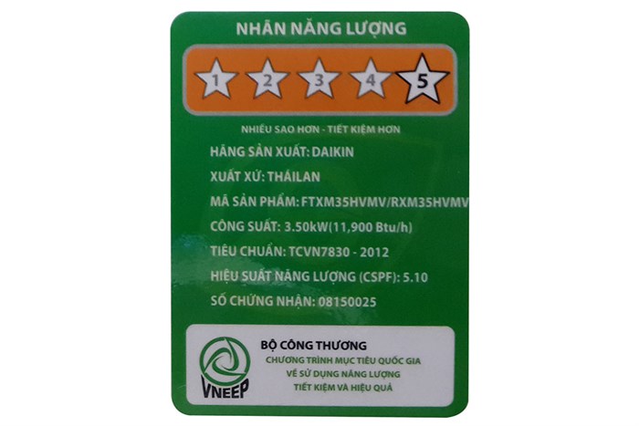 Điều hòa 2 chiều Daikin Inverter 1.5 HP FTXM35HVMV Màu Trắng