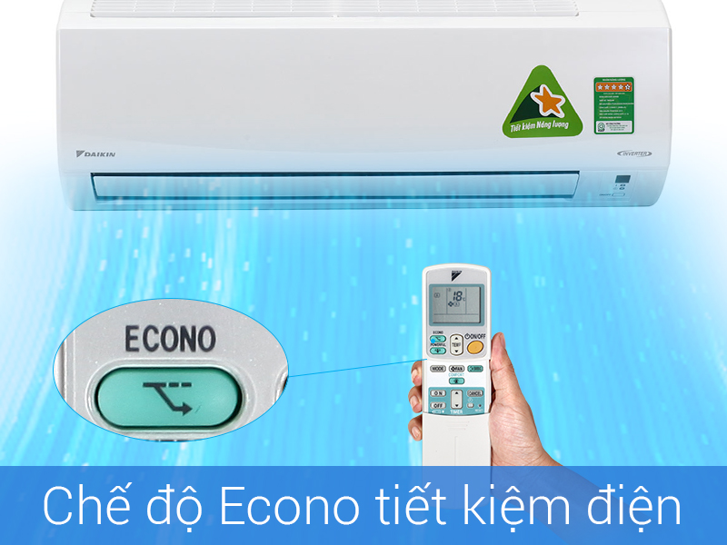 Chế độ tiệt kiệm điện Econo Chế độ tiệt kiệm điện Econo