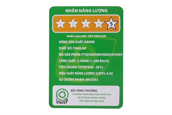 Điều hòa 2 chiều Daikin Inverter 1.5 HP FTXD35HVMV Màu Trắng