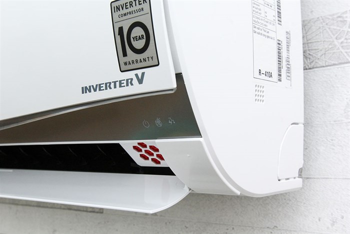 Máy lạnh LG Inverter 1 HP V10APM Màu Xám