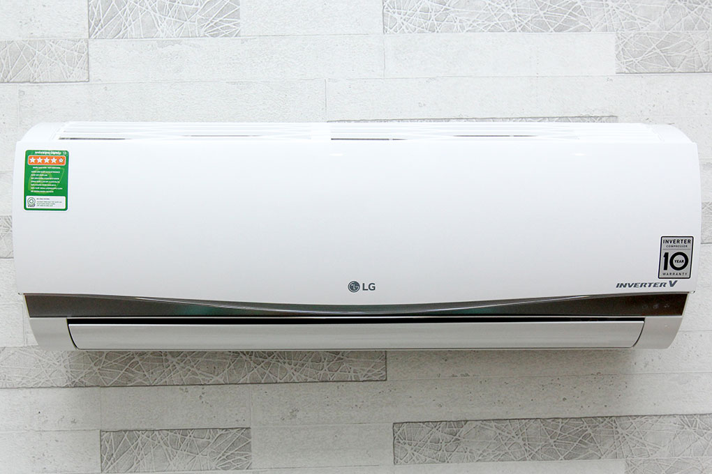 Máy lạnh LG Inverter 1 HP V10APM Màu Xám