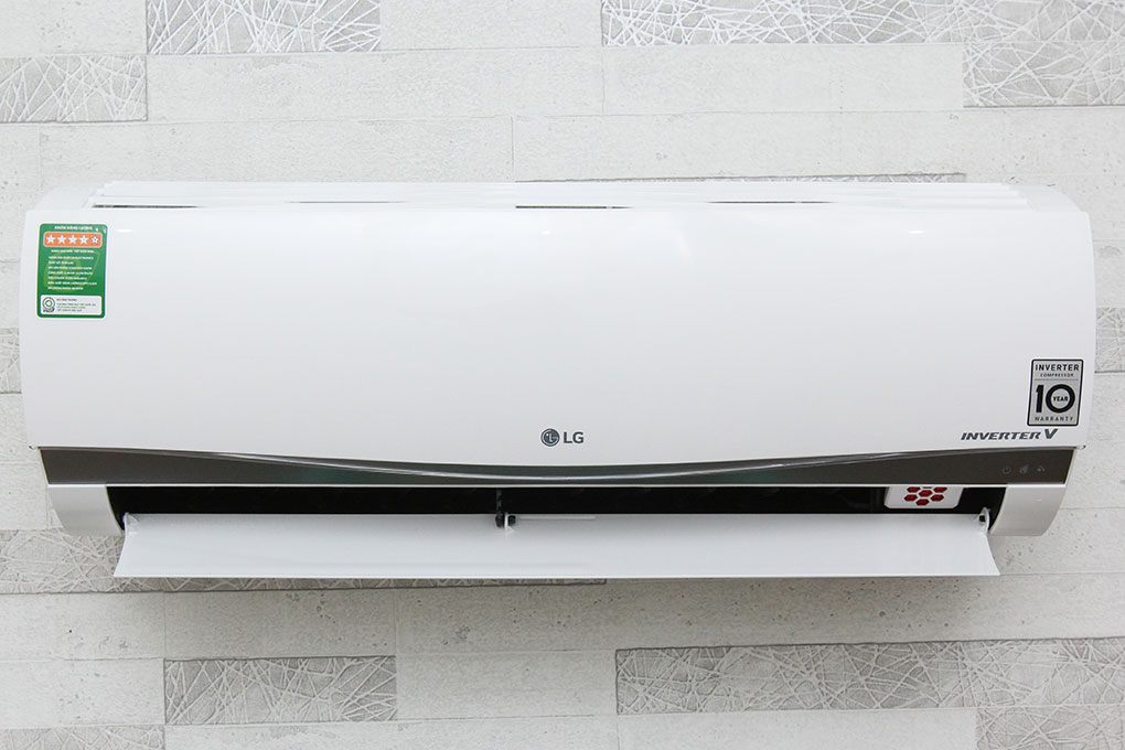 Máy lạnh LG Inverter 1 HP V10APM Màu Xám