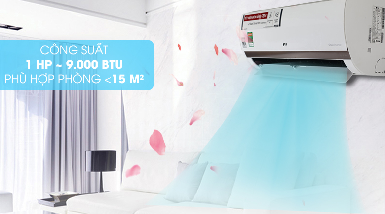 Điều hòa 2 chiều LG Inverter 1 HP B10ENC