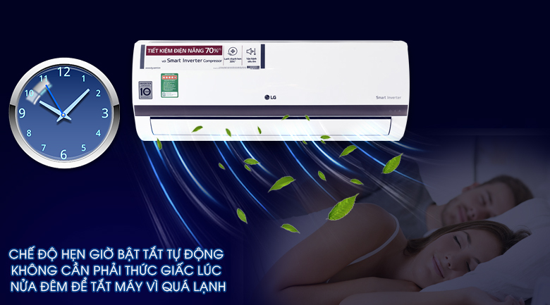 Điều hòa 2 chiều LG Inverter 1 HP B10ENC