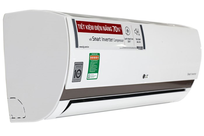 Điều hòa 2 chiều LG Inverter 1 HP B10ENC Màu Trắng