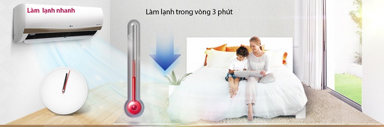 Làm lạnh nhanh chóng