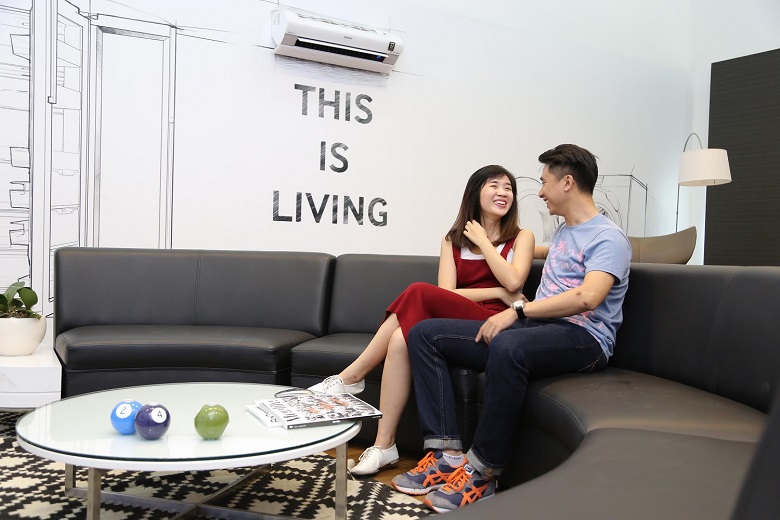 Máy lạnh Samsung AR24KCFSSURNSV – Single user mode điều chỉnh khí lạnh phù hợp với không gian ít người Máy lạnh Samsung AR24KCFSSURNSV – Single user mode điều chỉnh khí lạnh phù hợp với không gian ít người