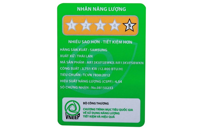 Điều hòa Samsung Inverter 12800 BTU AR13KVFSBWKNSV Màu Trắng