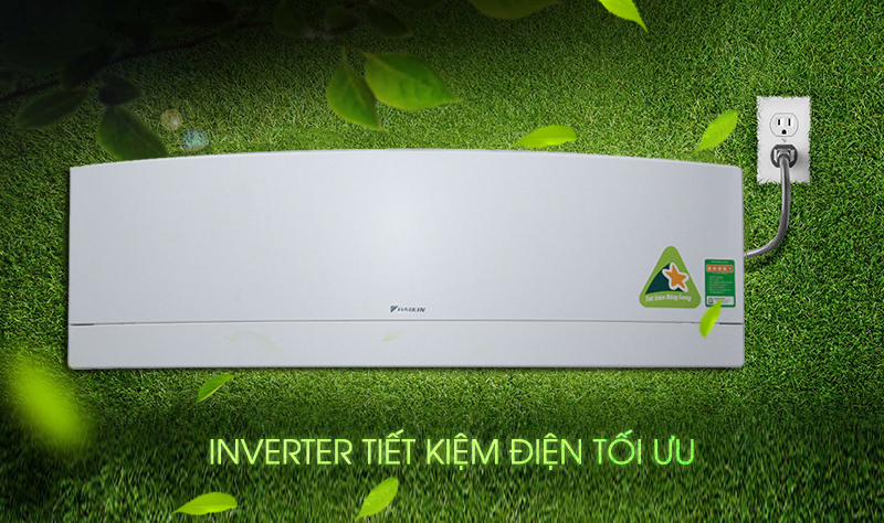 Với công nghệ Inverter, gia đình bạn sẽ giảm bớt một phần chi phí nhờ khả năng tiết kiệm điện của máy lạnh Daikin FTKJ25NVMVW