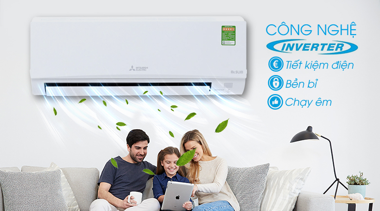 Điều hòa Mitsubishi Electric Inverter 8871 BTU MSY-GH10VA