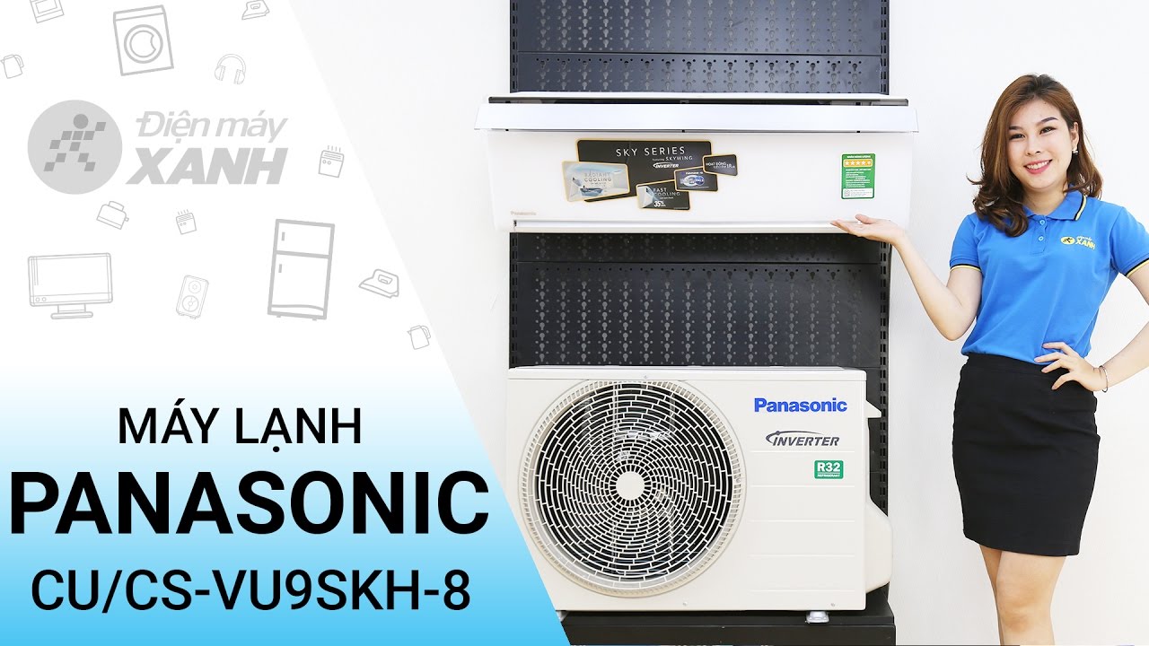 Máy lạnh Panasonic Inverter 1.5 HP CU/CS-VU12SKH-8