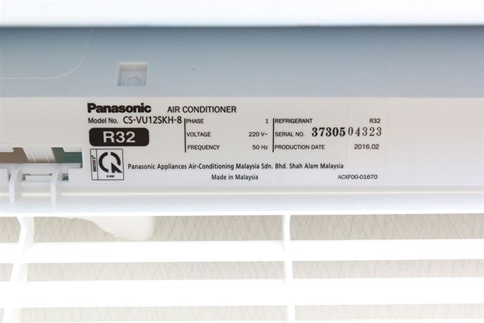 Máy lạnh Panasonic Inverter 1.5 HP CU/CS-VU12SKH-8 Màu Trắng