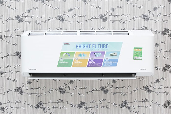 Máy lạnh Toshiba Inverter 2 HP RAS-H18BKCV-V Màu Trắng