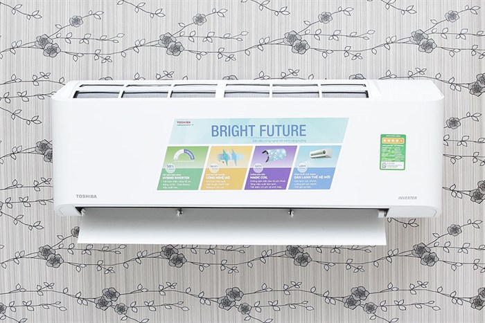 Máy lạnh Toshiba Inverter 2 HP RAS-H18BKCV-V Màu Trắng