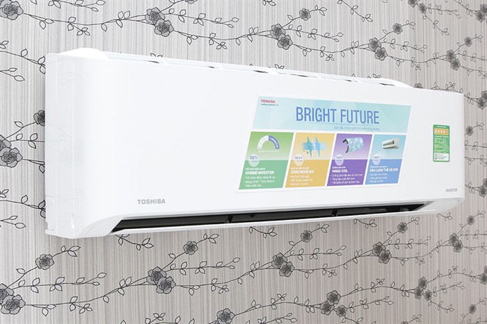 Máy lạnh Toshiba Inverter 2 HP RAS-H18BKCV-V Màu Trắng