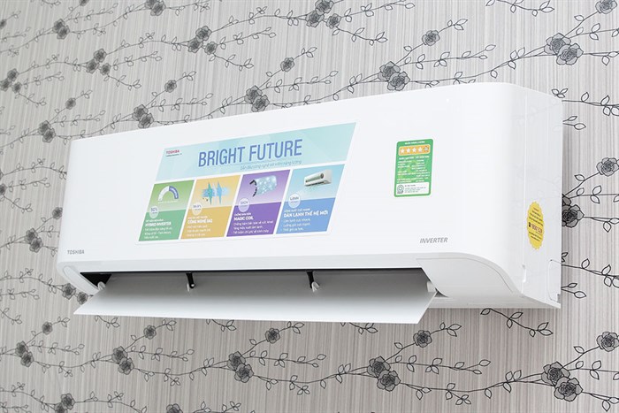 Máy lạnh Toshiba Inverter 2 HP RAS-H18BKCV-V Màu Trắng