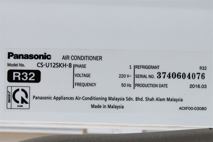 Máy lạnh Panasonic Inverter 1.5 HP CU/CS-U12SKH-8 Màu Trắng