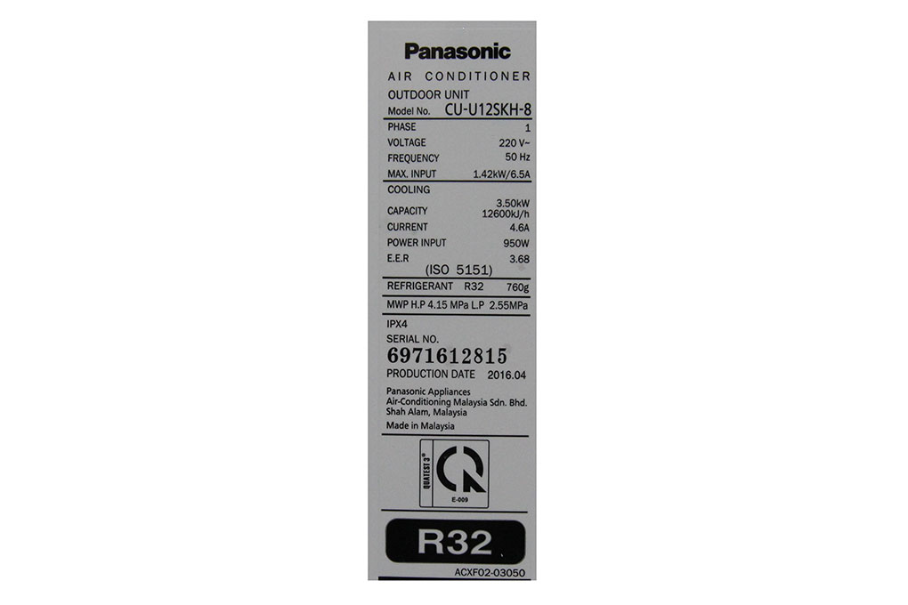 Điều hòa Panasonic Inverter 12000 BTU CU/CS-U12SKH-8 - 15