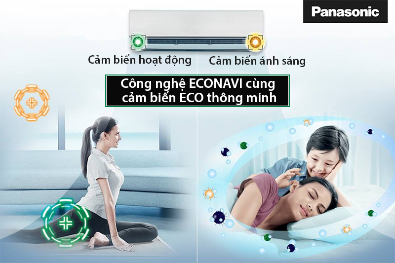 Điện năng được dử dụng hiệu quả nhờ vào cảm biến Econavi